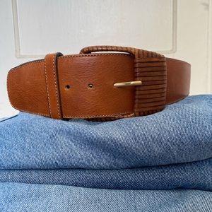 Vintage leather belt